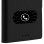 Avizar Funda Libro con Doble Ventana Negra para Sony Xperia X Compact