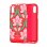 Tech21 Evo Luxe Liberty Azelia Funda Roja con Adornos Florales para Apple iPhone X / XS