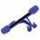 Avizar Funda Antigolpes con Soporte Azul para Smartphones de 4.7" a 5.3"