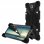 Avizar Funda Antigolpes con Soporte Negra para Smartphones de 3.8" a 4.7"