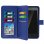 Avizar Funda Billetera Azul para Smartphones de 3.8" a 4.3"
