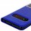Avizar Funda Tipo Folio con Doble Ventana Azul para Huawei P Smart