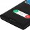 Avizar Funda Libro con Doble Ventana Negra para Sony Xperia XA1 Plus