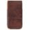 Avizar Funda Vertical de Piel Marrón para Smartphones 140x70mm