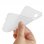 Avizar Funda de Silicona Flexible Blanca/Transparente para Apple iPhone XR