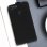 Custodia a portafoglio verticale nera Avizar per Huawei P Smart