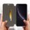 Xqisit Funda Tipo Libro Slim Negra para Apple iPhone XR