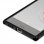 Avizar Funda de Metal Extraíble Bordes Cromados Negra para Sony Xperia XZ1
