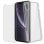 Coque en silicone transparente Avizar + verre trempé pour Apple iPhone XR