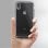 Coque en silicone transparente Avizar + verre trempé pour Apple iPhone XR