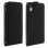 Avizar Funda Billetera Negra con Tapa Vertical para Apple iPhone XR