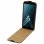 Avizar Funda Vertical de Cuero Negra para Samsung Galaxy A6 Plus