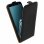Avizar Funda Vertical de Cuero Negra para Samsung Galaxy A6 Plus