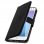 Avizar Funda Libro Vintage Negra para Huawei Y6 2017