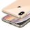Avizar Doppelte transparente Silikonhülle für Apple iPhone XS Max