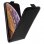 Avizar Funda Billetera Negra con Tapa Vertical para Apple iPhone XS Max
