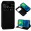 Cool Funda Flip Cover Liso Negra para Huawei Mate 20 Pro