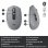 Logitech M590 Silent Ratón Inalámbrico Multidispositivo 1000DPI Gris