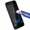 Avizar Protector Cristal Templado Borde Negro para Samsung Galaxy J3 2017