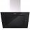 Teka DVT 985 Campana Decorativa Vertical 90cm de Cristal Negro