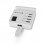 Talius CHA-4003 Cargador de Pared 4 USB Blanco