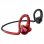 Plantronics BackBeat Fit 2100 Auriculares Inalámbricos Deportivos Negro/Rojo