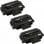 ZipZap Kompatible Tonerkartuschen Samsung D2850B Schwarz 3er-Pack