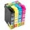 ZipZap Cartuchos Tinta Compatible Epson T1291/T1292/T1293/T1294 Negro/Tricolor Pack 20