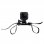Sangle de fixation en nylon noir GoPro