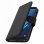 Avizar Funda Cartera Negra para Samsung Galaxy A8