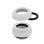 Refrigeração Líquida Corsair Hydro X Series XF 12mm OD Pack 4 Branco