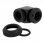 Corsair Hydro X Series XF Hardline 90° 12mm OD Pack de 2 Negro
