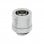 Corsair Hydro X Series XF Compression 10/13 mm ID/OD Pack de 4 Chromé