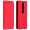 Avizar Funda Libro Billetera Rojo para Nokia 6.1