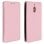 Avizar Funda Libro Cartera con Soporte Oro Rosa para Nokia 2.1