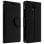 Avizar Fancy Style Capa Livro Preta para Samsung Galaxy J3 2017
