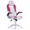 XTR X20 Cadeira Gaming Branca/Vermelho