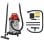 Aspirateur Poussière et Eau Einhell TC-VC 1930 S 1500W 30L Métal Système soufflant