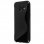 Avizar S-Line Funda de Silicona Flexible Negra para Samsung Galaxy A5 2017