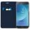 Avizar Flip Book Cover Capa Carteira Azul Escura para Samsung Galaxy J3 2017