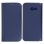 Avizar Flip Book Cover Funda Cartera Azul Oscuro para Samsung Galaxy A3 2017