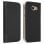 Avizar Flip Book Cover Funda Cartera Negra para Samsung Galaxy A5 2017