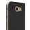 Avizar Flip Book Cover Funda Cartera Negra para Samsung Galaxy A5 2017