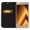 Avizar Flip Book Cover Funda Cartera Negra para Samsung Galaxy A5 2017