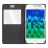 Avizar Flip Book Cover Funda Cartera Negra para Samsung Galaxy Core Prime VE