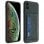 Avizar Grau Silikon/Kunstleder Back Case Vintage Effekt für Apple iPhone XS Max