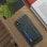 Avizar Grau Silikon/Kunstleder Back Case Vintage Effekt für Apple iPhone XS Max