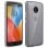 Avizar Funda de Silicona Transparente + Cristal Templado para Motorola Moto E4 Plus