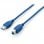 Equip Kabel USB-A 3.0 auf USB-B Stecker/Stecker 3 m blau