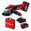 Kit meuleuse d'angle sans fil Einhell TE-AG 18/115 Li 18 V